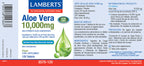 Aloe Vera 10.000 mg 120 tabletas – Lamberts (imagen 2)