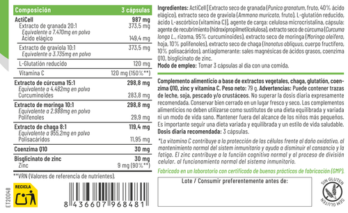 Antiox 90 Cápsulas – Feralive (imagen 2)