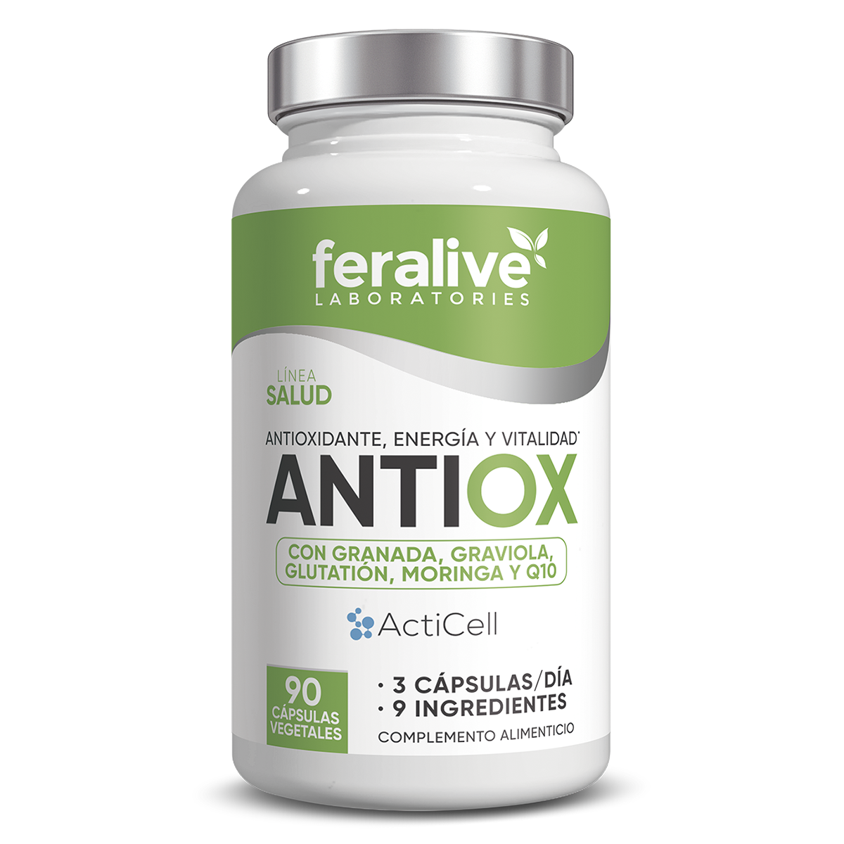 Antiox 90 Cápsulas – Feralive