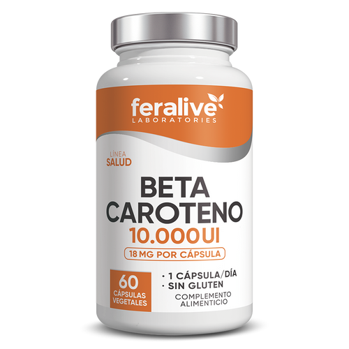 Beta-Caroteno 60 Cápsulas – Feralive