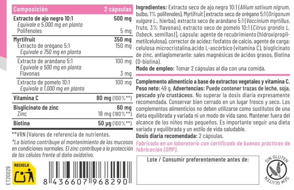 Cándida 60 Cápsulas – Feralive (imagen 2)