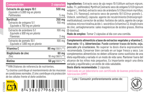 Cándida 60 Cápsulas – Feralive (imagen 2)