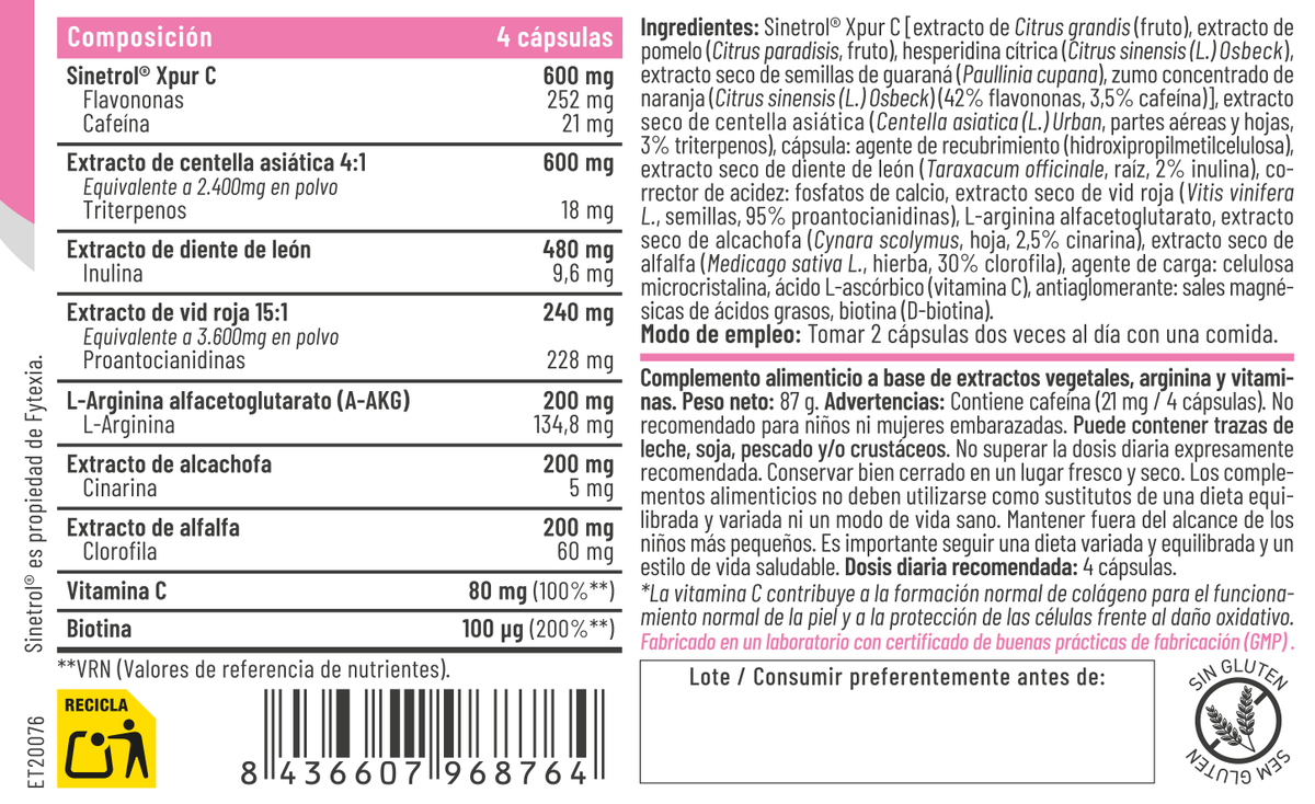 Celusine 100 cápsulas – Feralive (imagen 2)