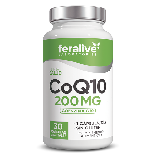 CoQ10 200 mg 30 Cápsulas – Feralive