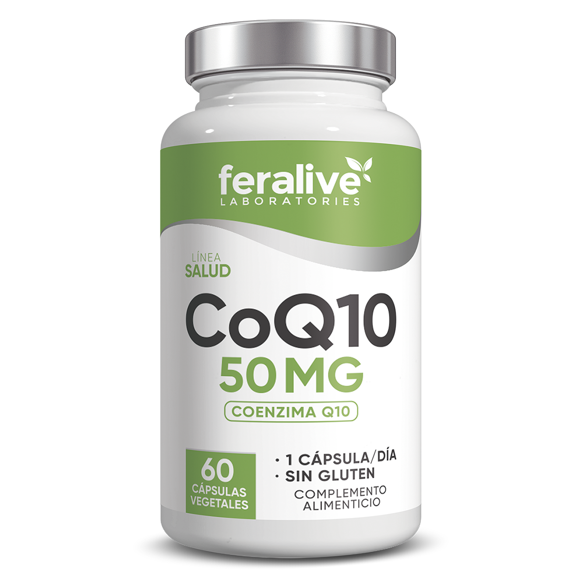 CoQ10 50 mg 60 Cápsulas – Feralive