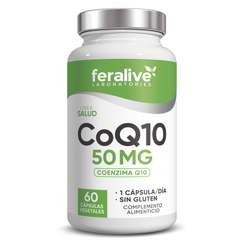 CoQ10 50 mg 60 Cápsulas – Feralive
