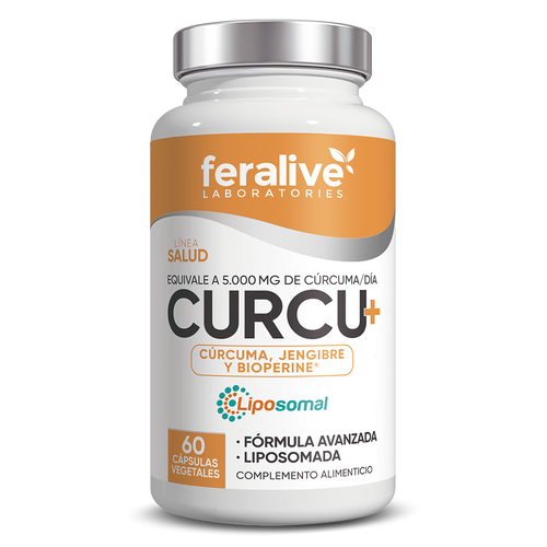 Curcu+ 60 Cápsulas – Feralive