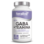 GABA + Teanina 60 Cápsulas – Feralive