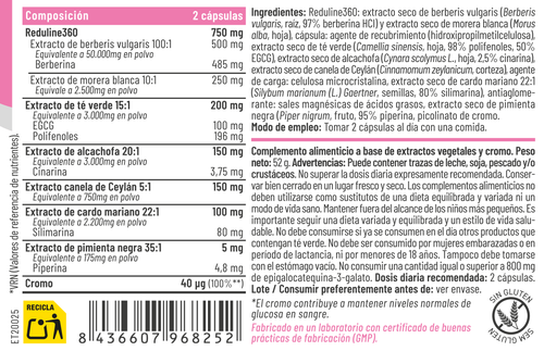 Glucopic 60 Cápsulas – Feralive (imagen 2)