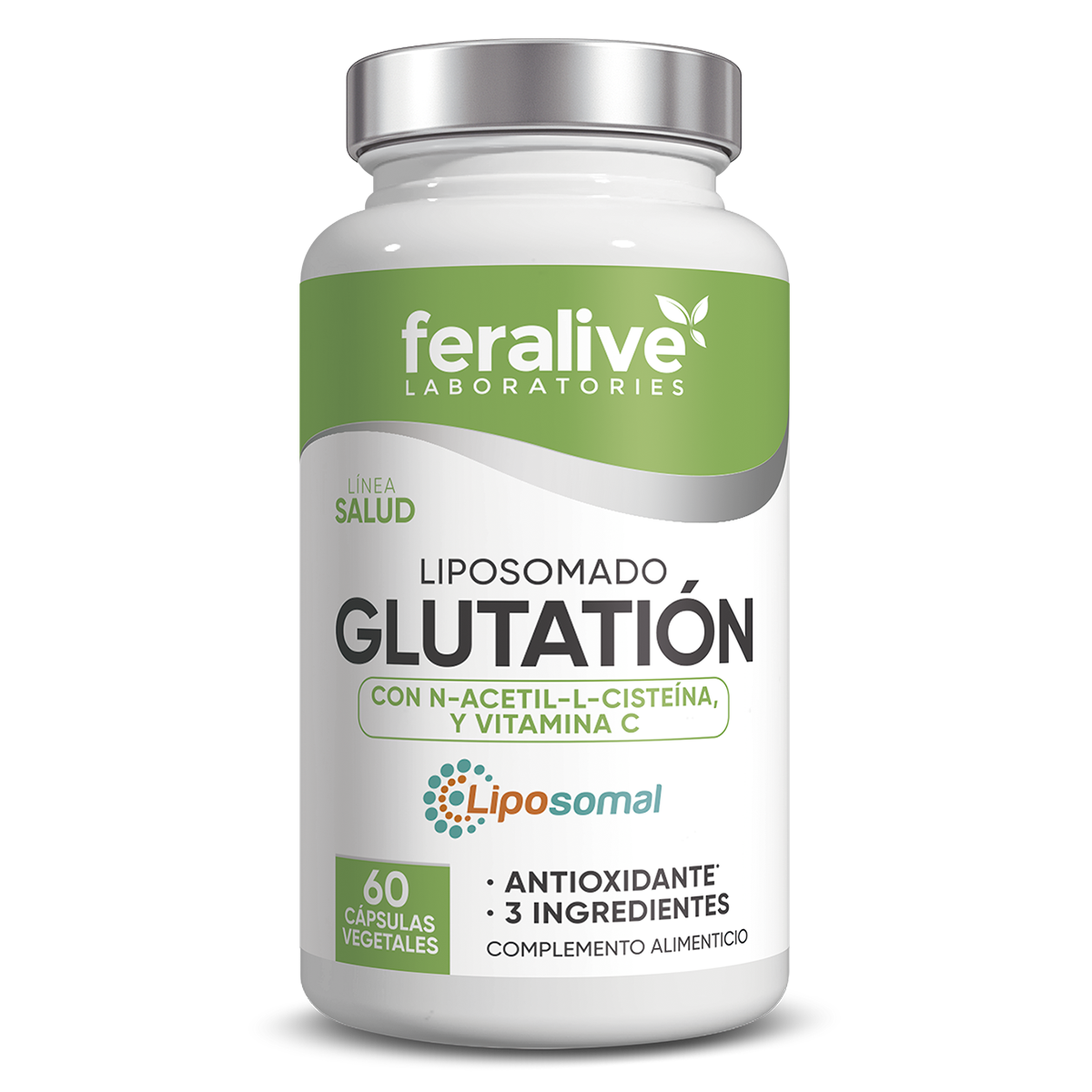 Glutatión 60 Cápsulas – Feralive