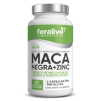 Maca Negra con Zinc 60 cápsulas – Feralive