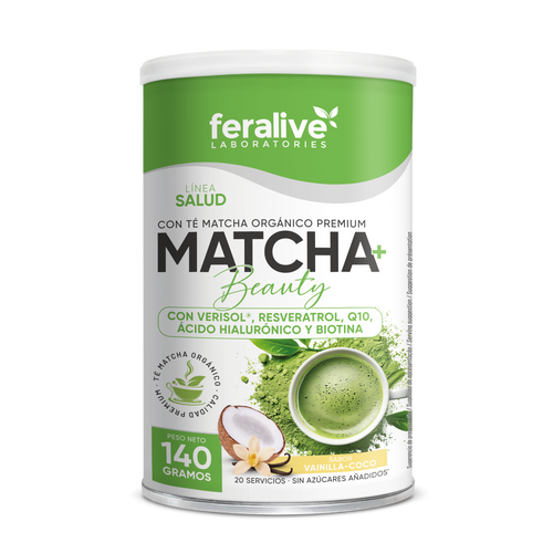 Matcha+ Beauty Colágeno y Hialurónico – Feralive