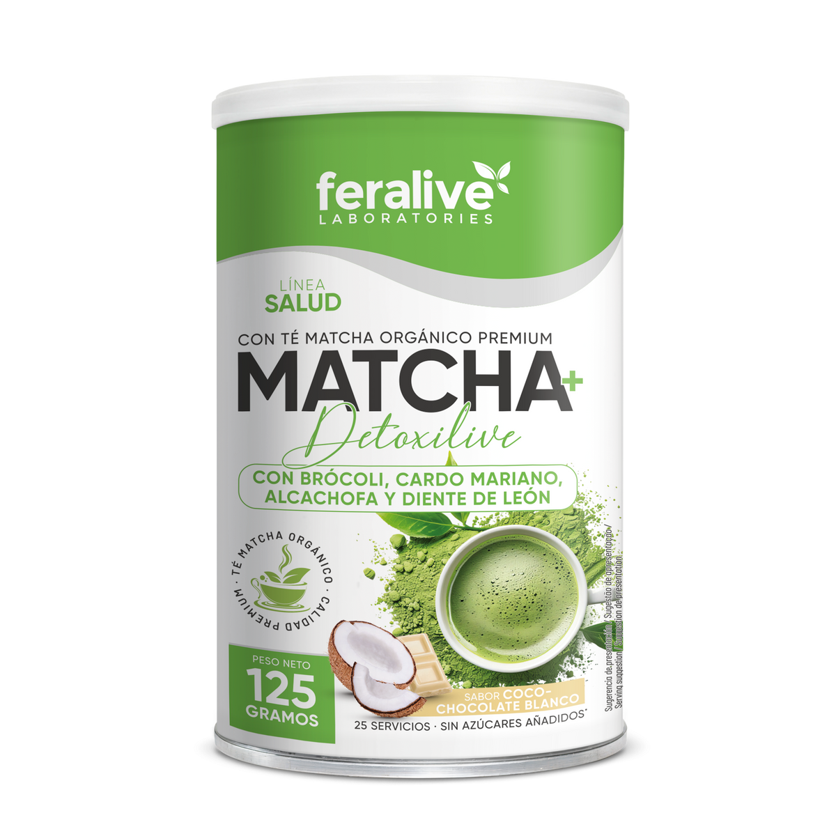 Matcha+ Detoxilive Cardo Mariano y Alcachofa – Feralive