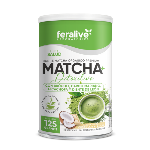 Matcha+ Detoxilive Cardo Mariano y Alcachofa – Feralive