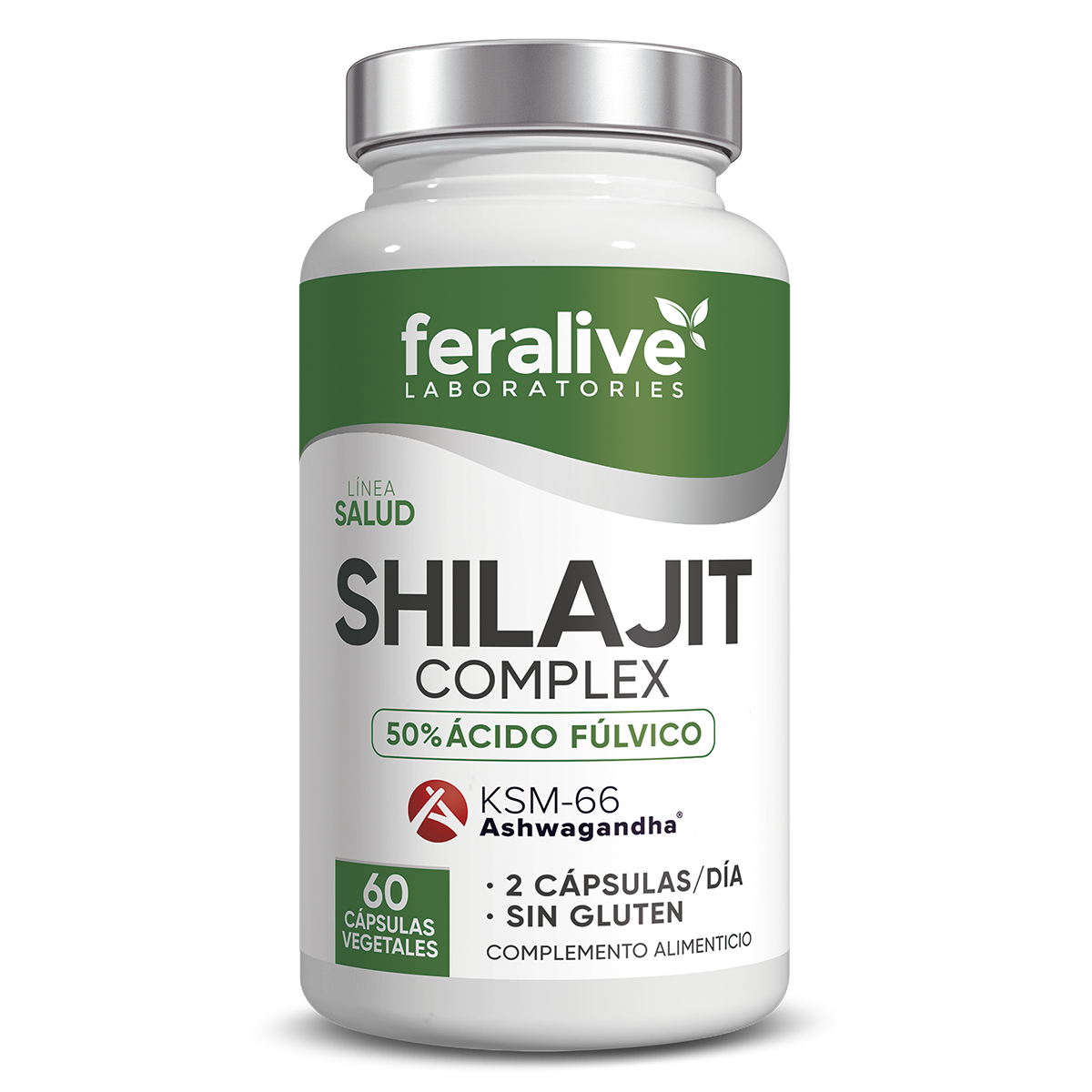 Shilajit Complex con Ashwagandha KSM-66 – Feralive