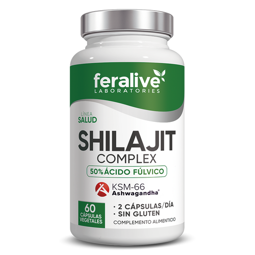 Shilajit Complex con Ashwagandha KSM-66 – Feralive