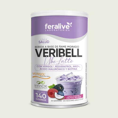 Veribell Ube Latte con Colágeno Verisol® – Feralive