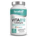 Vitamina B12 Liposomada Vegana 60 cáps – Feralive
