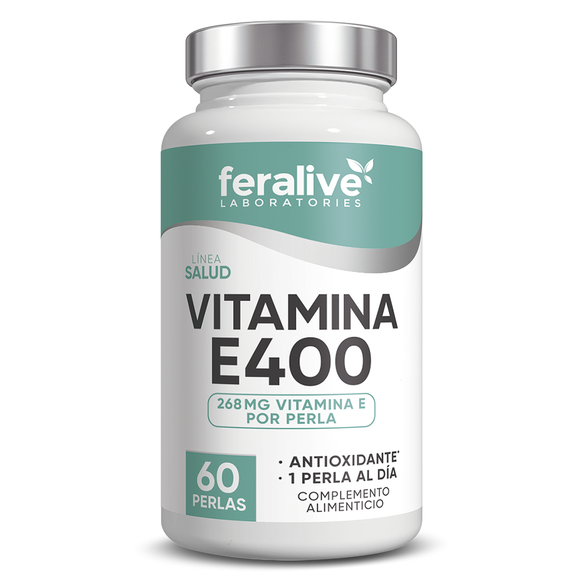 Vitamina E 400 Natural 60 perlas – Feralive