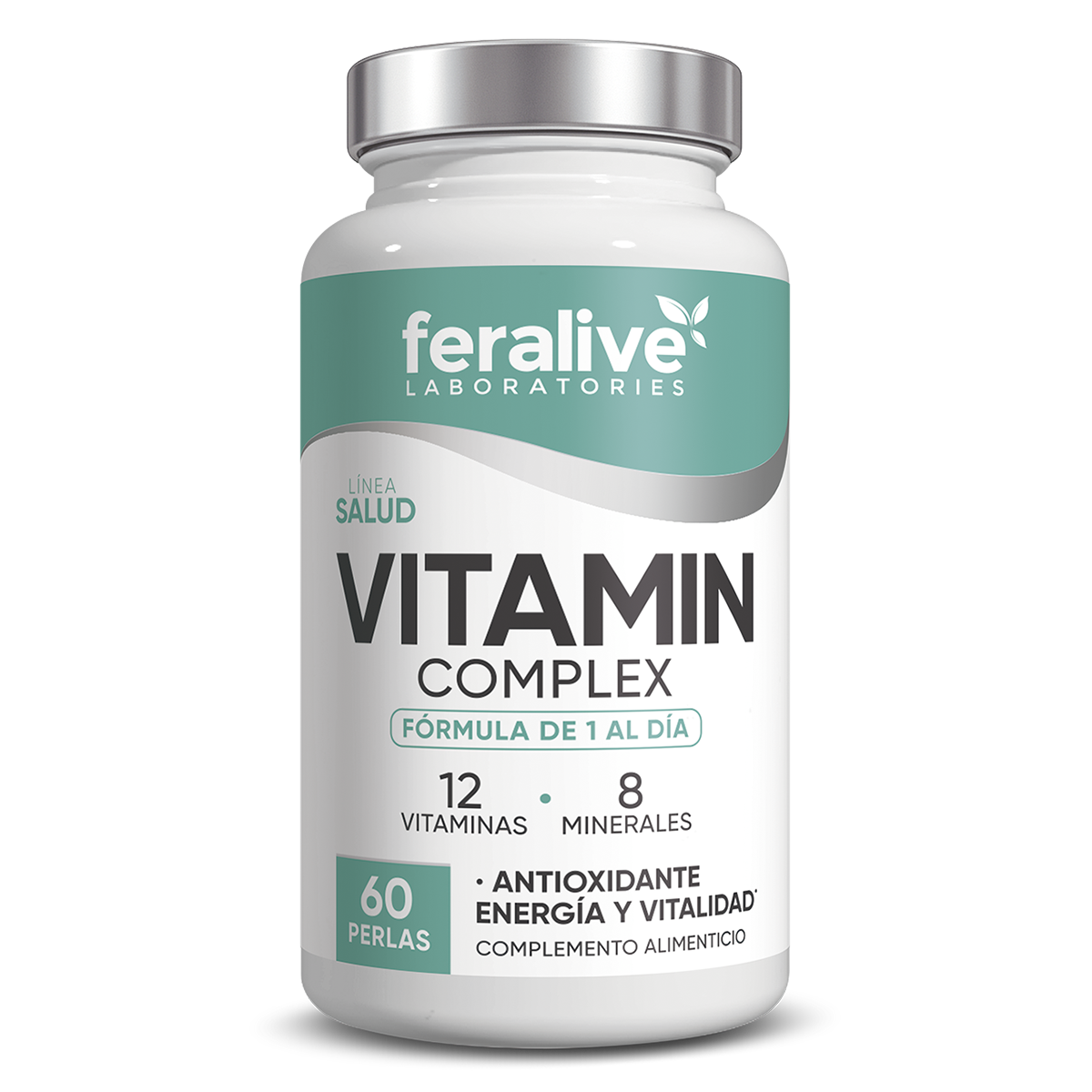 Vitamin Complex Multivitamínico 60 perlas – Feralive