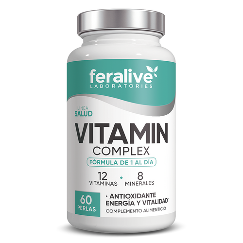 Vitamin Complex Multivitamínico 60 perlas – Feralive