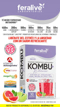 Kombu+ Relaxine Kombucha con Ashwagandha – Feralive