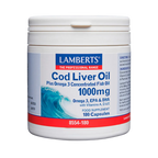 Aceite hígado de bacalao 1000 mg 180 cápsulas – Lamberts