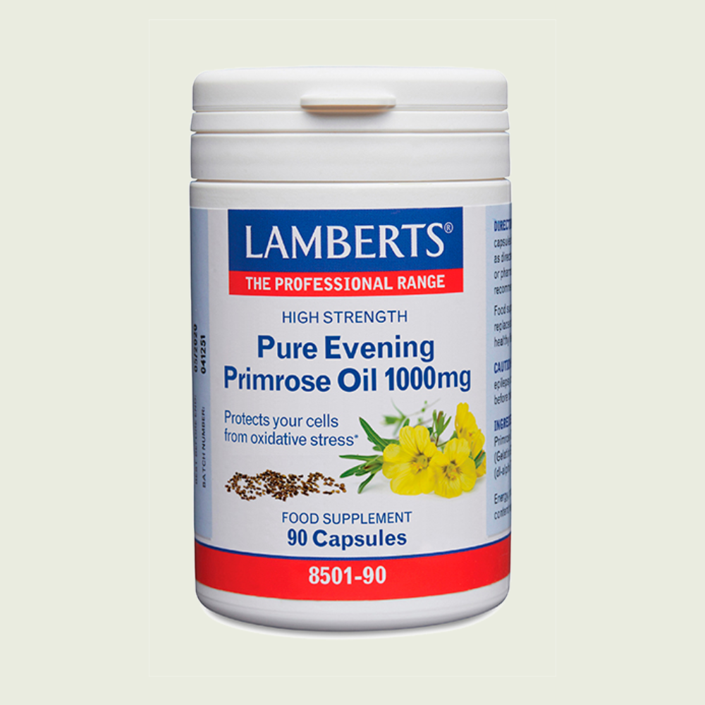 Aceite de Prímula 1000 mg 90 cápsulas – Lamberts