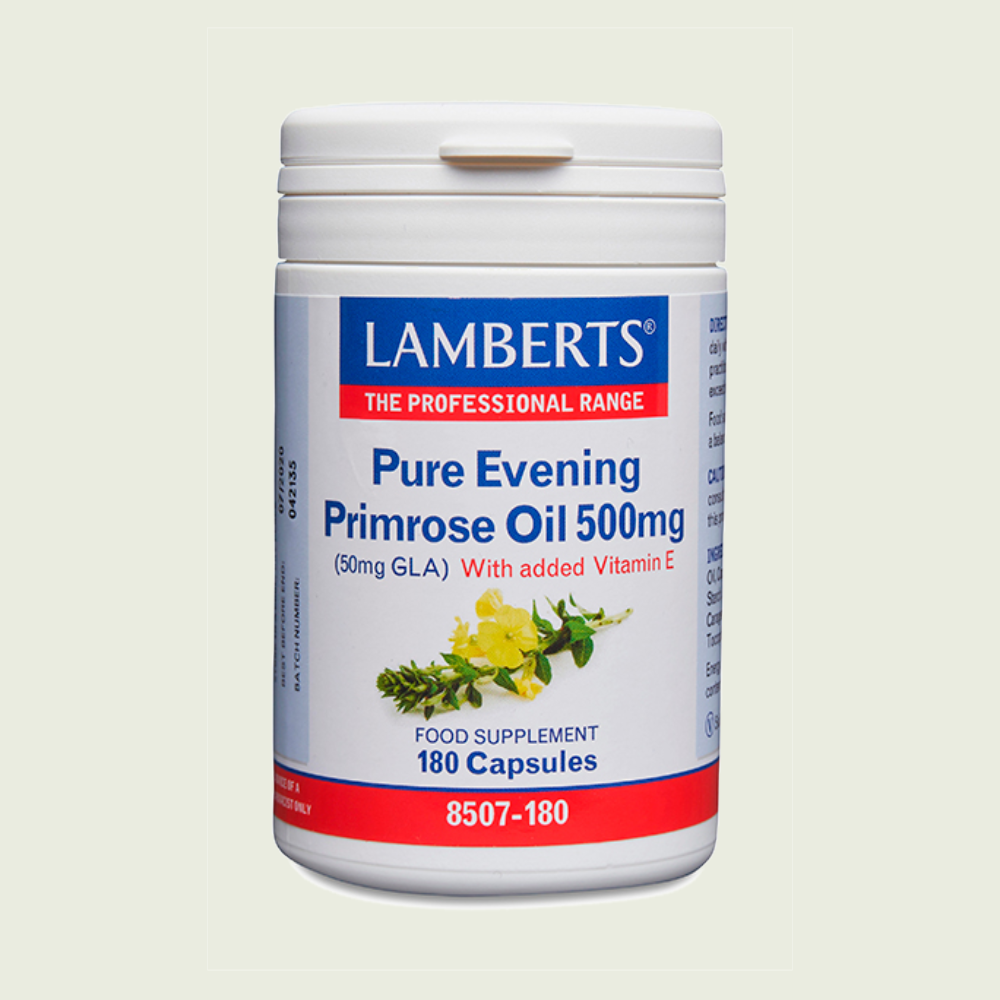 Aceite de Prímula 500 mg 180 cápsulas – Lamberts