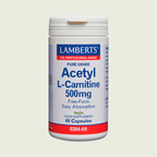 Acetil L-Carnitina 500 mg 60 cápsulas – Lamberts