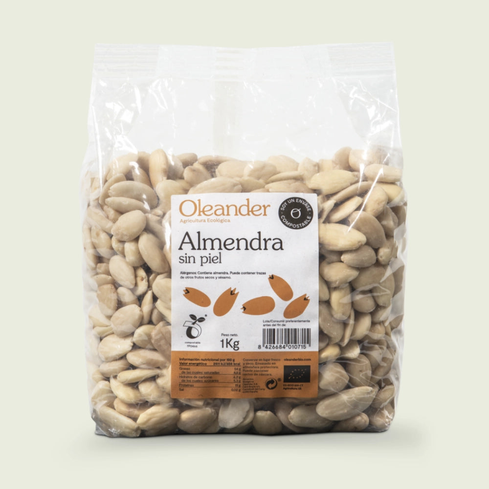 Almendra Sin Piel 1 kg – Oleander