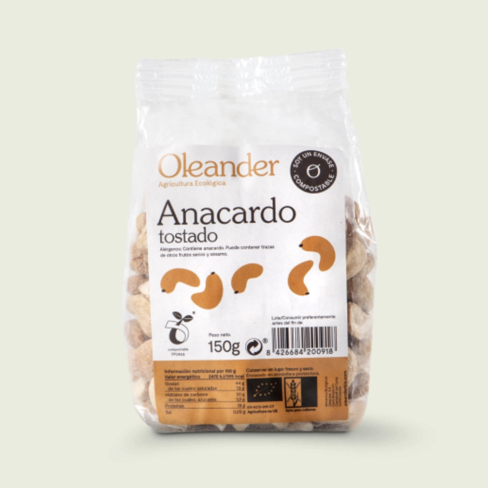 Anacardo Tostado 150 g – Oleander