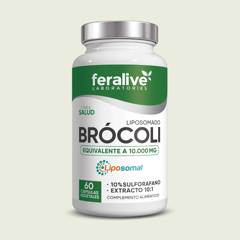 Brócoli Liposomado 60 cápsulas – Feralive