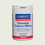 Calcio masticable 400 mg 60 tabletas – Lamberts