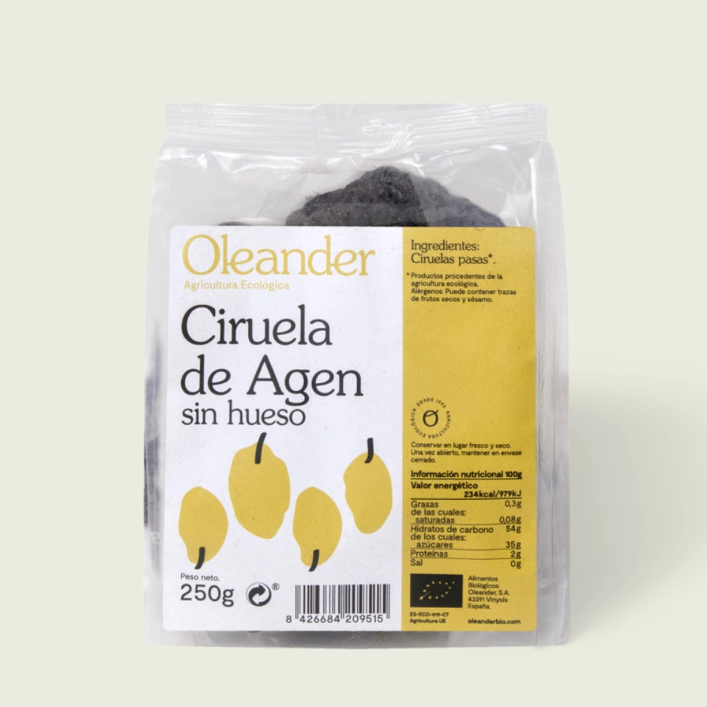 Ciruelas Agen Sin Hueso 250 g – Oleander