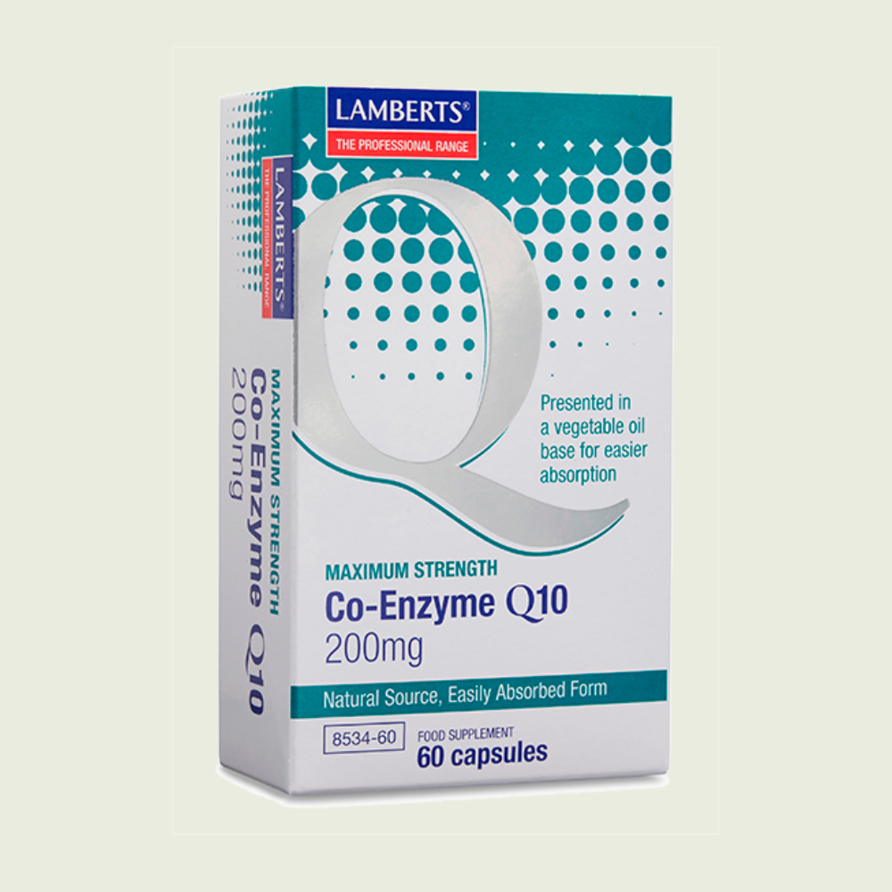 Coenzima Q10 200 mg 60 cápsulas – Lamberts
