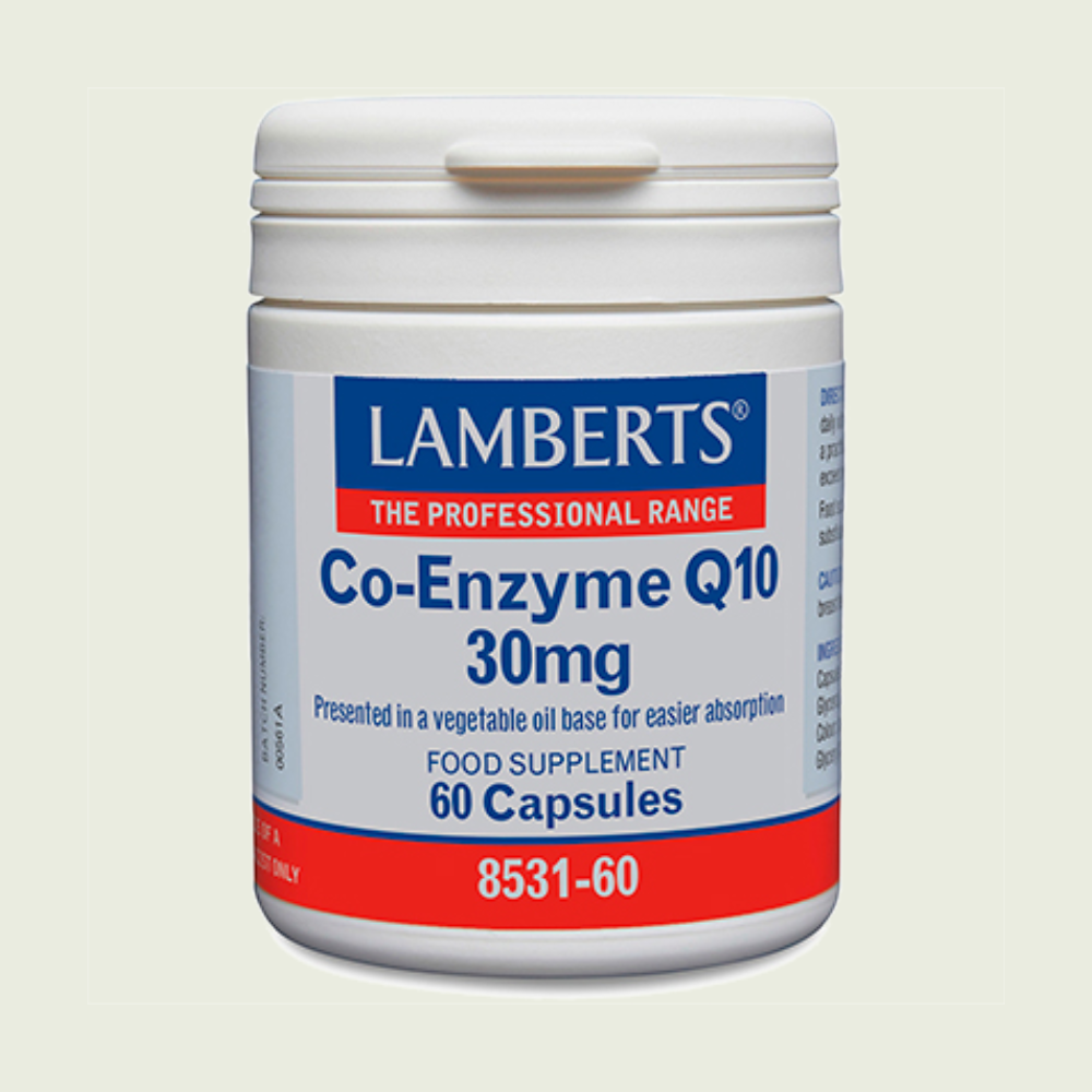 Coenzima Q10 30 mg 60 cápsulas – Lamberts