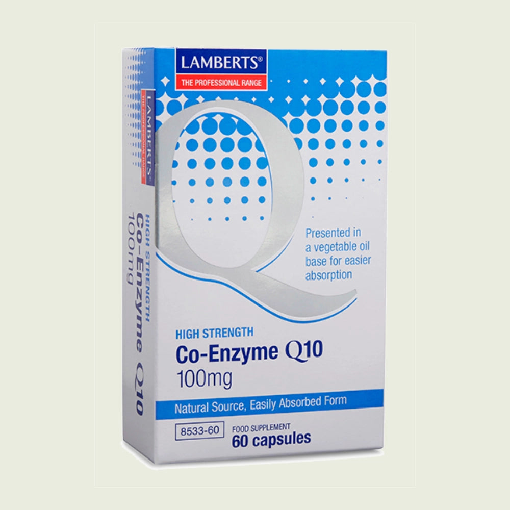 Co-Enzima Q10 100 mg Ubiquinona Kaneka – Lamberts
