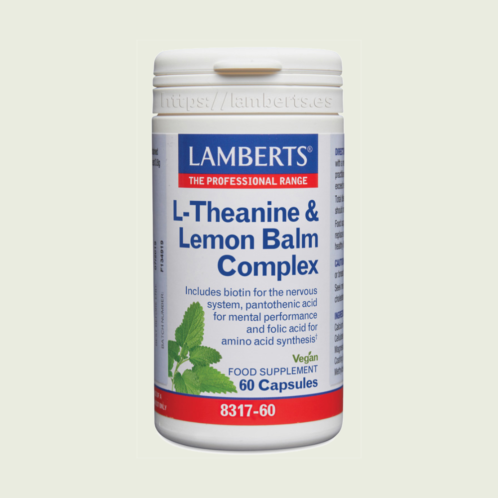 Complejo L-Teanina 200 mg 60 cáps – Lamberts
