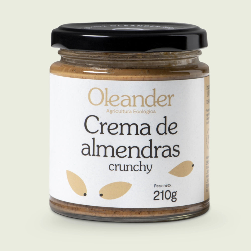 Crema de Almendra Crunchy 210 g – Oleander