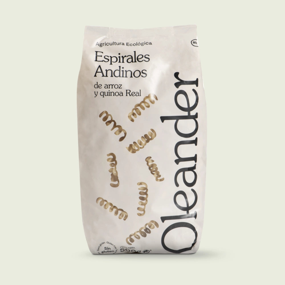 Espirales Arroz y Quinoa 500 g – Oleander