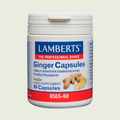 Jengibre cápsulas 60 unidades – Lamberts