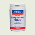 L-Arginina HCl 1000 mg 90 tabletas – Lamberts