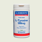 L-Tirosina 500 mg 60 cápsulas – Lamberts
