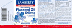 Aceite de Lino 1000 mg 90 cápsulas – Lamberts (imagen 2)