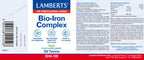 Bio Iron Complex 120 tabletas – Lamberts (imagen 2)