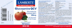 Glucosamina QCV 929 mg 120 tabletas – Lamberts (imagen 2)