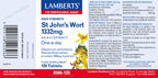 Hierba de San Juan 1332 mg 120 tabletas – Lamberts (imagen 2)