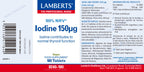 Yodo 150 µg 180 tabletas – Lamberts (imagen 2)
