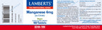 Manganeso 4 mg 100 tabletas – Lamberts (imagen 2)